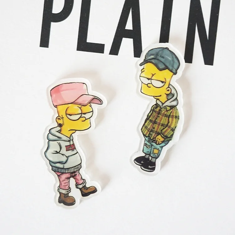 Креативные Мультяшные персонажи Симпсоны Семья магниты на холодильник