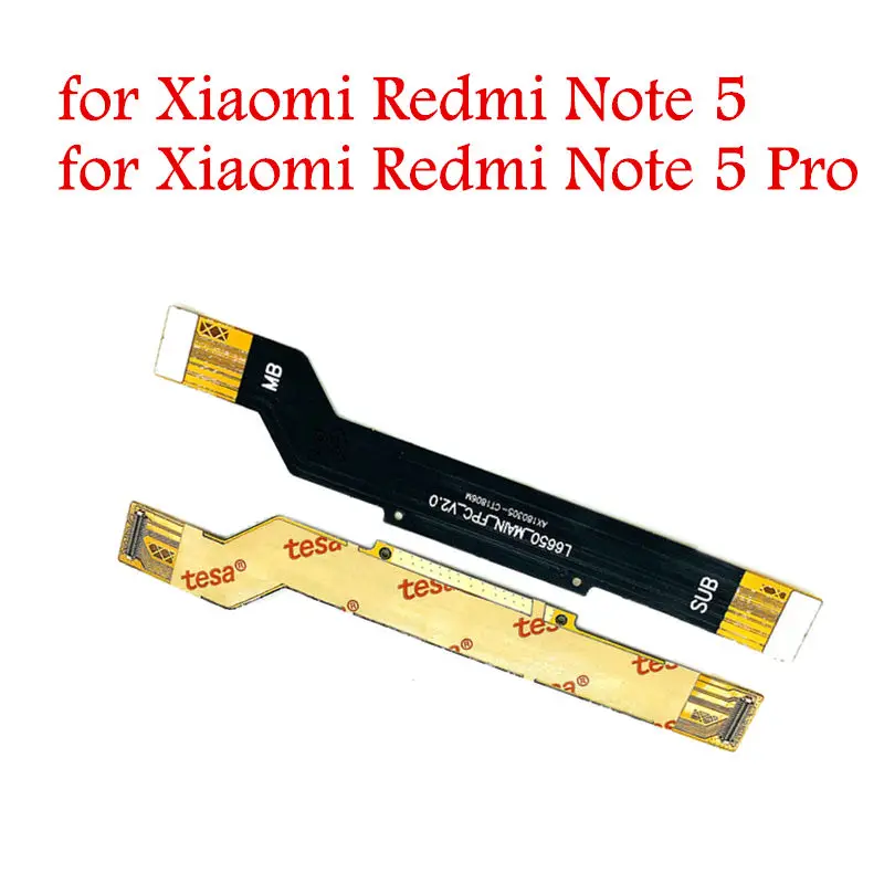 Для Xiaomi Redmi Note 5/Note 5 Pro гибкий кабель для материнской платы Материнская плата Подключения ЖК-ленты гибкий кабель запасные части