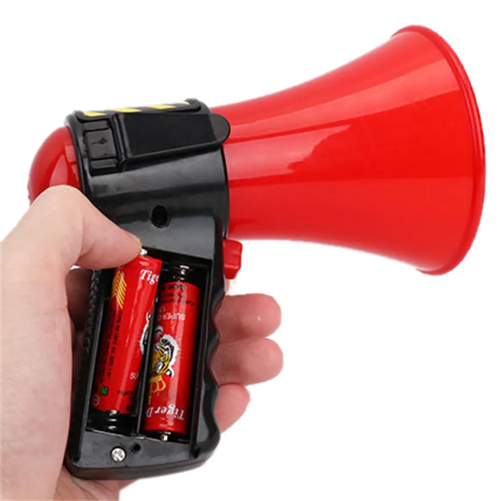 Игрушки для детей 1 шт. резиновый Игровой музыкальный BullhornFun огненный громкоговоритель мегафон забавная игрушка подарок на день рождения для детей