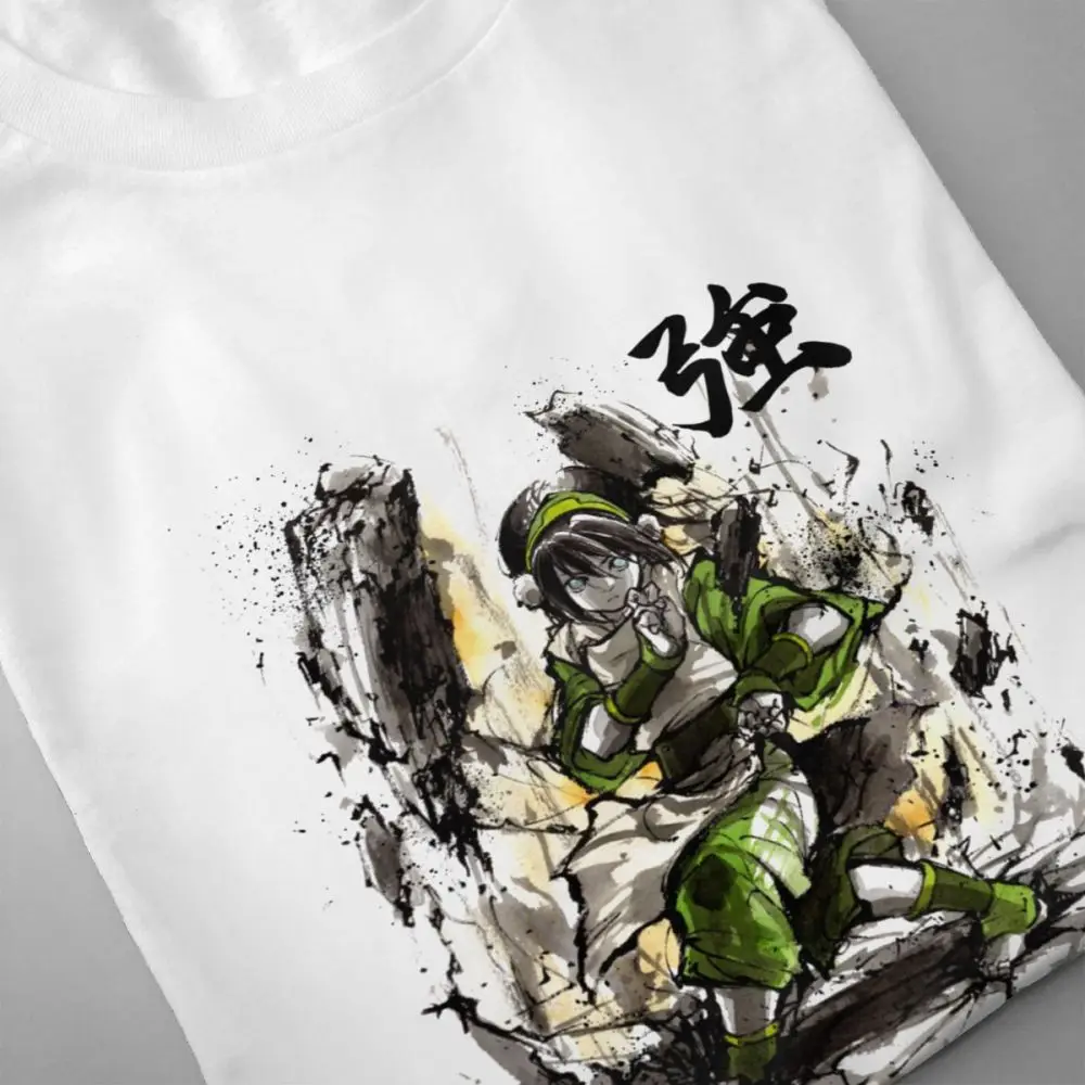 Футболка Toph от Avatar с Суми и водяным колоном майка на заказ Camiseta o образным вырезом