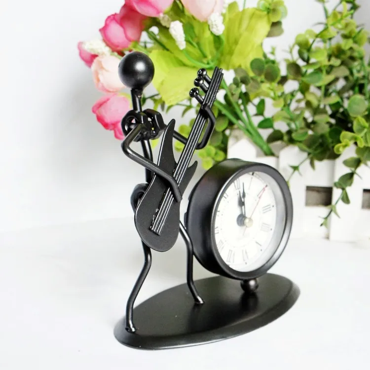 Музыкальный инструмент BOLAFYNIA Модные металлические часы Железный человек модель