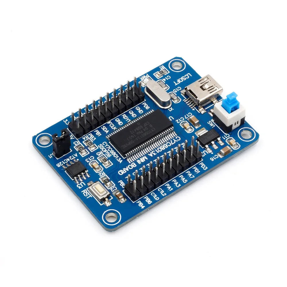 EZ USB FX2LP CY7C68013A логический анализатор основная плата + исходный код|Интегральные