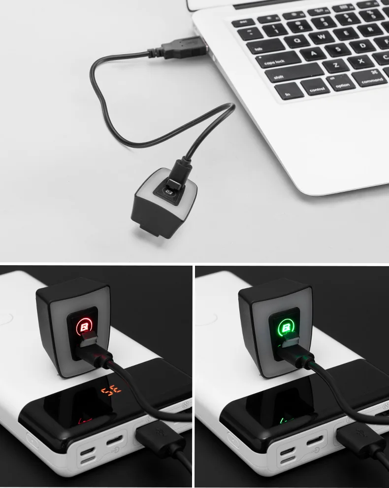 ROCKBROS велосипедный светильник USB Перезаряжаемый непромокаемый велосипедный шлем задний светильник для ночной езды Предупреждение льный фонарь Велосипедное освещение сиденья