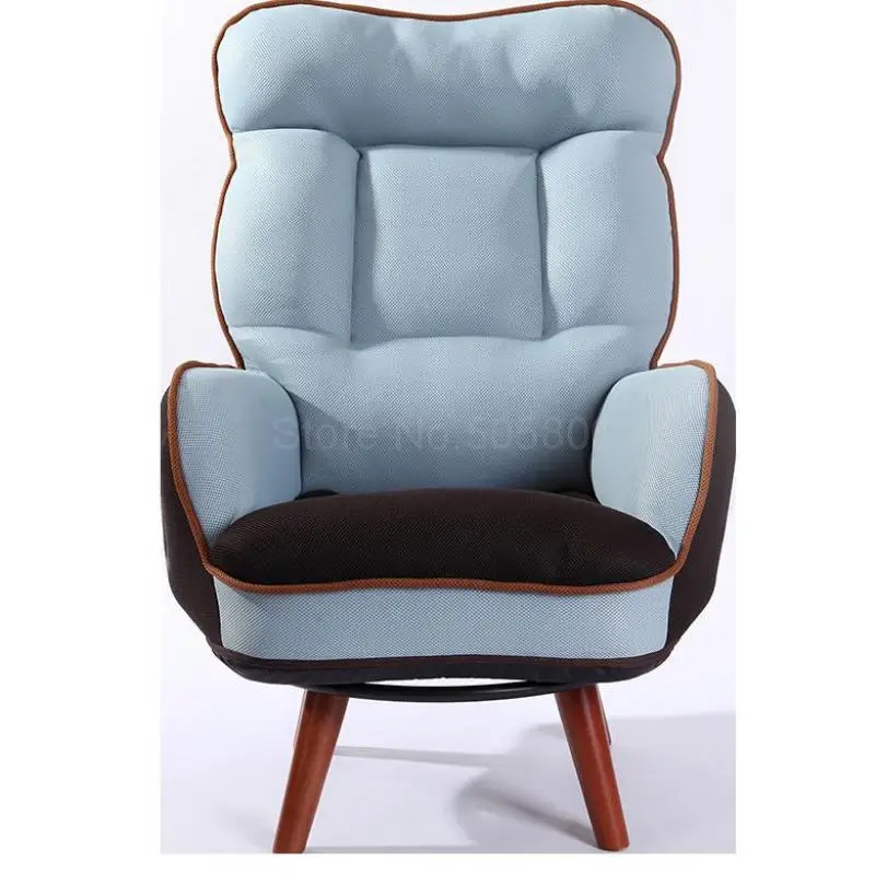 Кресло для грудного вскармливания с высокой спинкой одноместный диван-стул