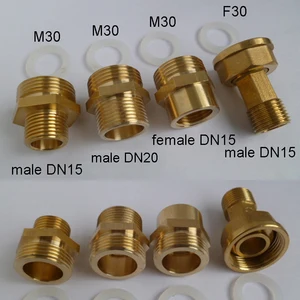 1 шт., Заводские латунные фитинги для газового стола M30, медный переходник к аэратору с внутренней резьбой G12 