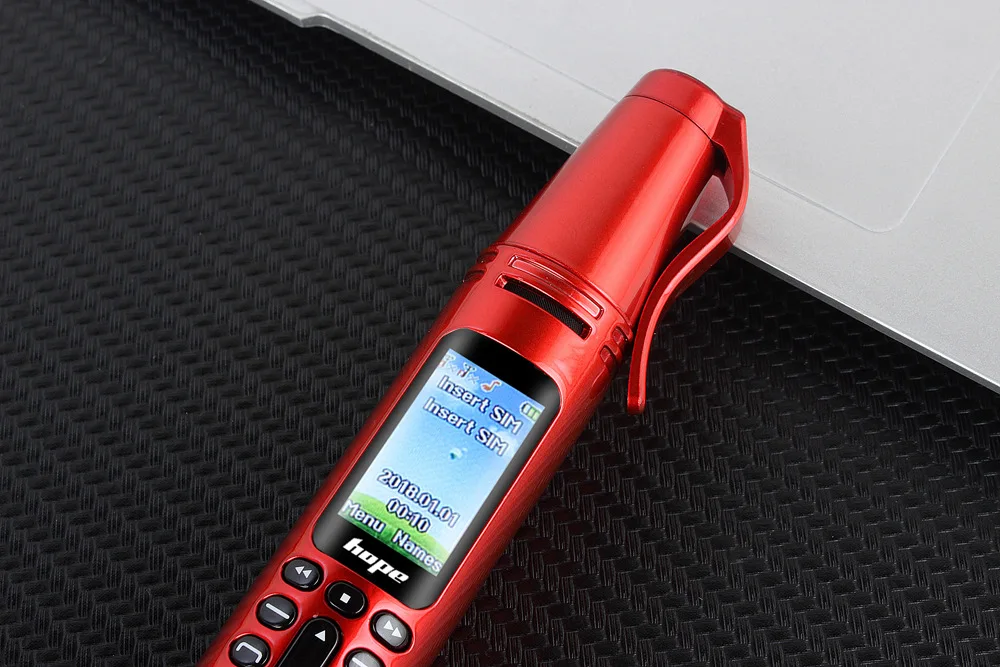 CHAOAI AK007 мини-ручка для мобильного телефона Dual Sims двойной режим ожидания GSM Bluetooth 2G разблокированный маленький сотовый телефон камера фонарик Запись