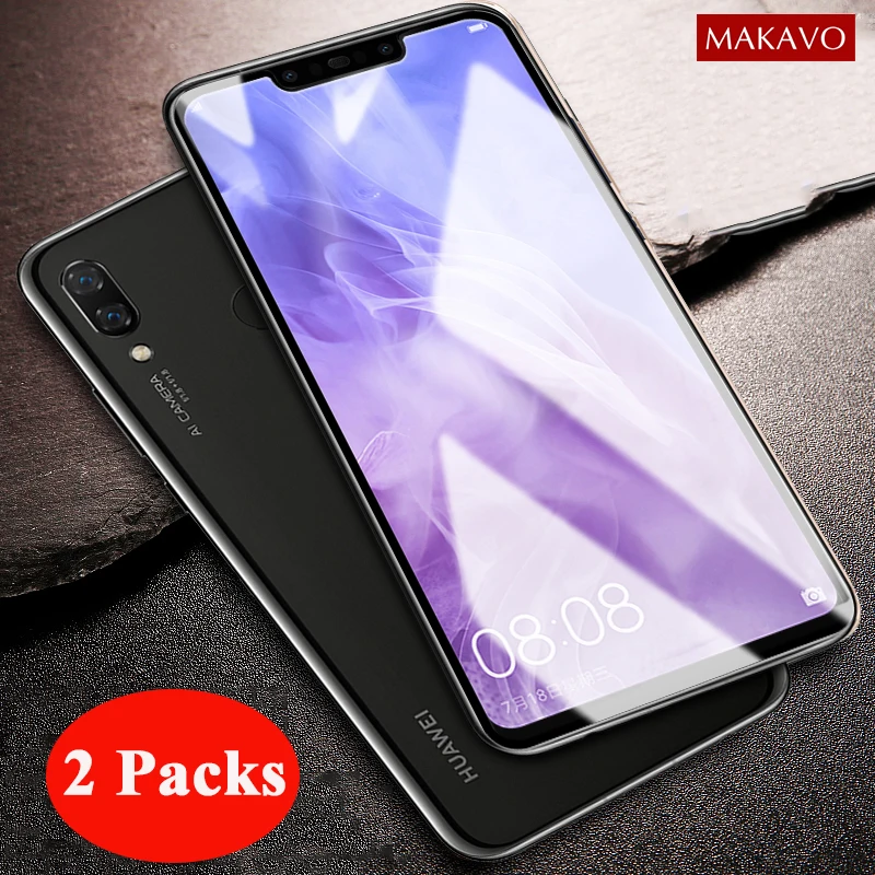 2 шт. Защита экрана для Huawei Mate 20 Lite закаленное стекло Взрывозащищенная пленка 10