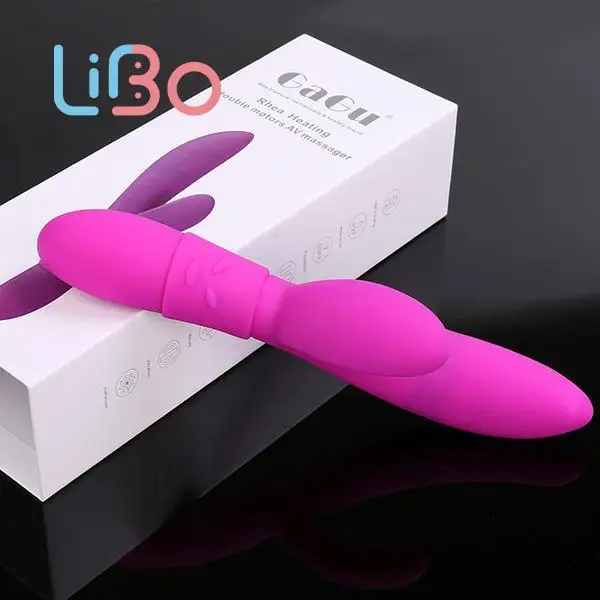 Li bo кролик вибратор силиконовый умный Bluetooth Водонепроницаемый Женский