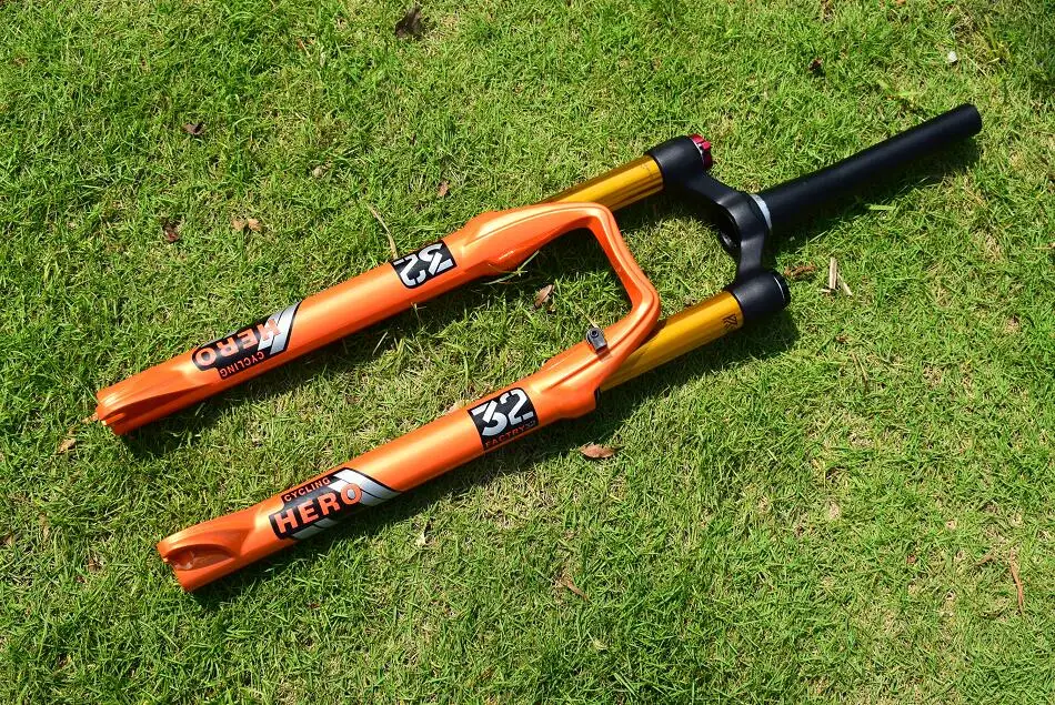 Велосипедная вилка с пневматической подвеской MTB 100-120 мм 1720 г 32 мм 26 27,5 29 дюймов, цена за производительность выше, чем SID EPIXON