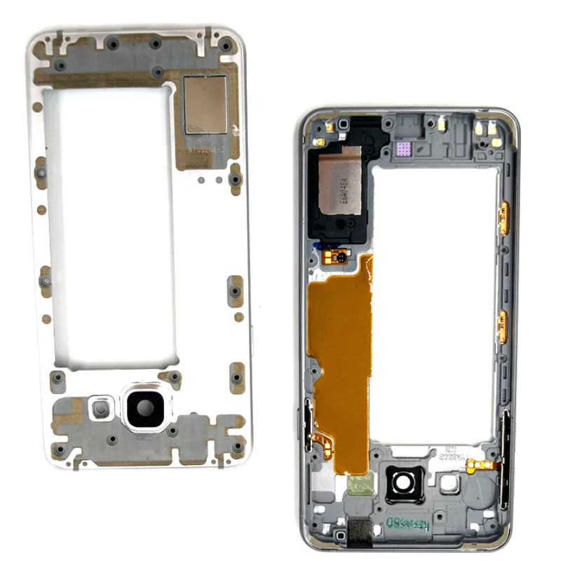 Корпус корпуса для Samsung Galaxy A3 2106 A310 ЖК экран со средней передней рамкой|Корпусы и