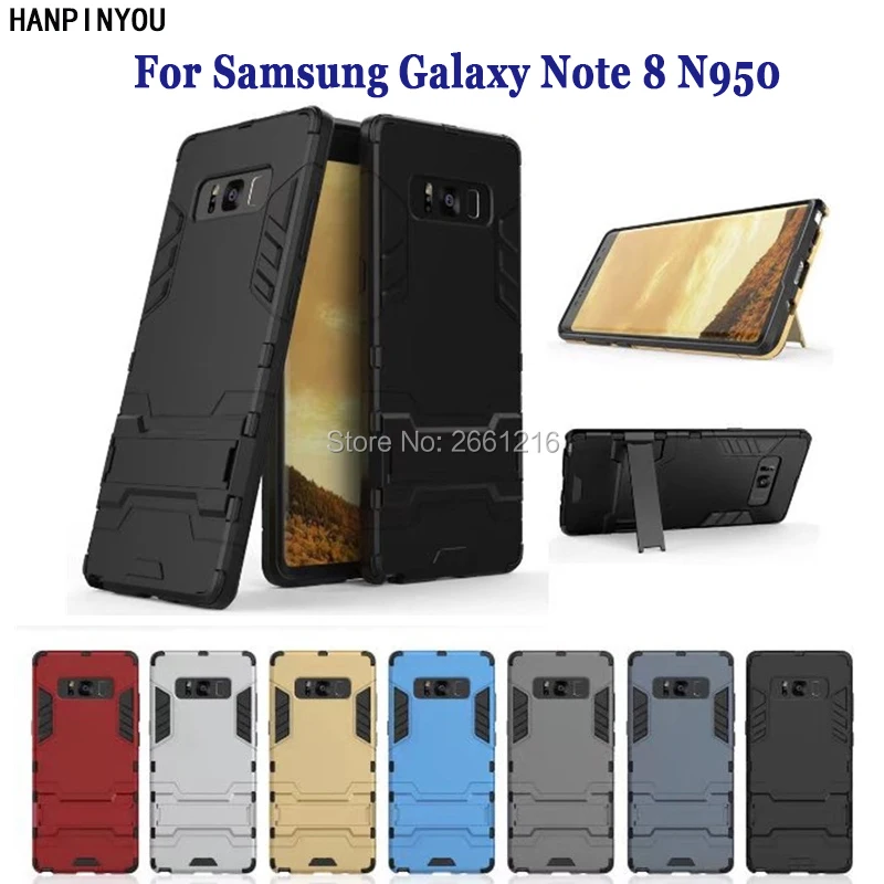 Для Samsung Galaxy Note 8 n950 6.3 &quotГибридный Мягкие TPU + Жесткий ПК Двойной Слои чехол