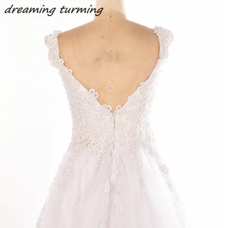 Vestido De Noiva Аппликация 3D цветочный цветы пышные торжественные платья 2017 Vintage с