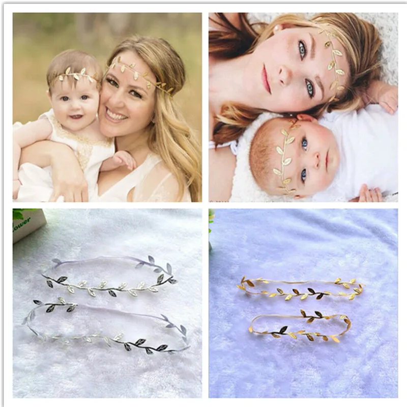 Ободок для волос с цепочкой на голову золотистый/серебристый цвет 2019|Венки и