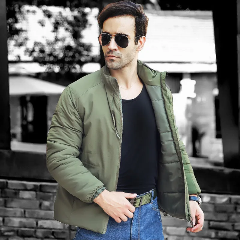 Мужская Повседневная парка камуфляжной расцветки Толстая теплая зимняя куртка с