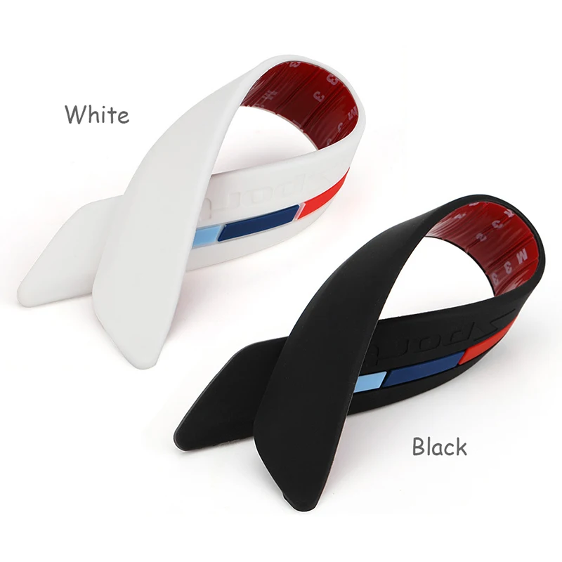 BOOMBLOCK 2 шт. Автомобильная Противоударная полоса Бампер Силиконовые наклейки для