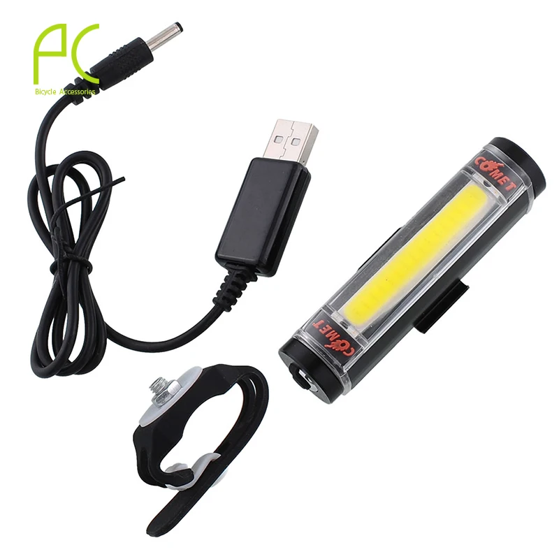PCycling велосипедный фонарь яркое предупреждение 16 LED алюминиевый сплав USB