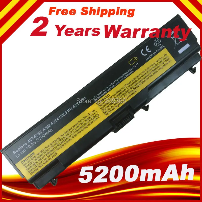 

Аккумулятор для ноутбука Lenovo ThinkPad L421 L510 L512 L520 SL410 SL510 T410 T410i T420 T510 T510i T520 T520i W510 W520