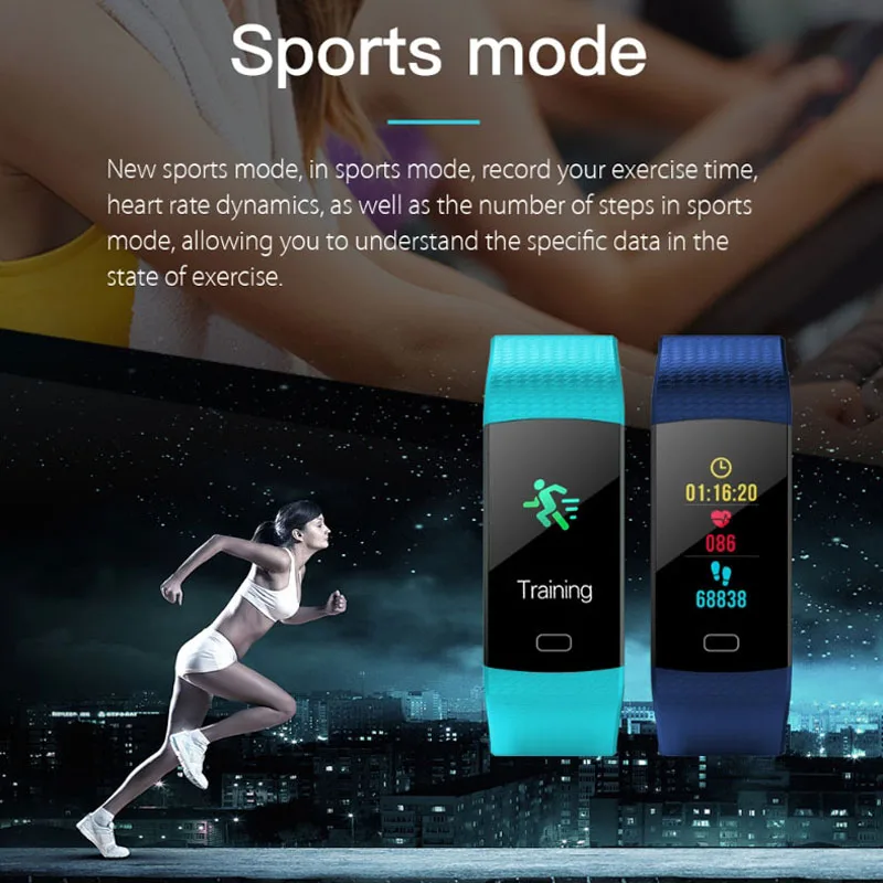 Y5 смарт Браслет фитнес трекер с пульсометром браслет электронные наручные часы
