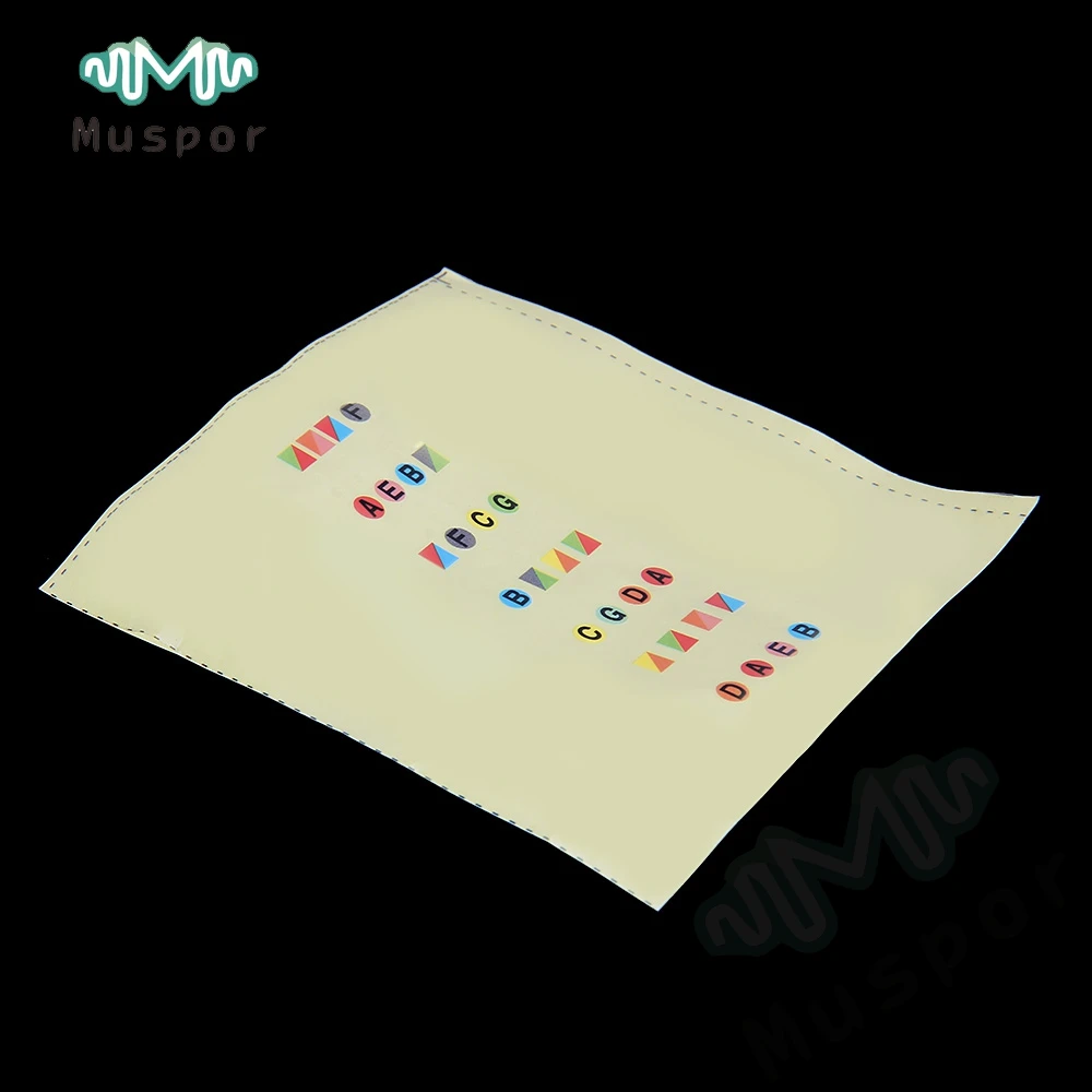 4/4 наклейки на скрипку разноцветные | Спорт и развлечения