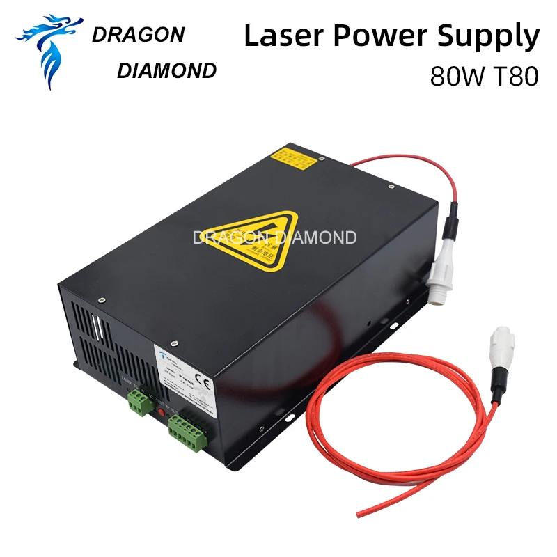 DRAGON DIAMOND 80 Вт CO2 лазерный источник питания гравер для лазерной гравировки станок