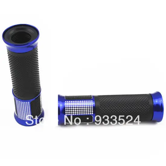 1 пара синий 7/8 &quot22 мм ручные ручки руль для Suzuki SV650 1000 Bandit 600 1200 Hayabusa 1300 Honda CB Yamaha R1 R6