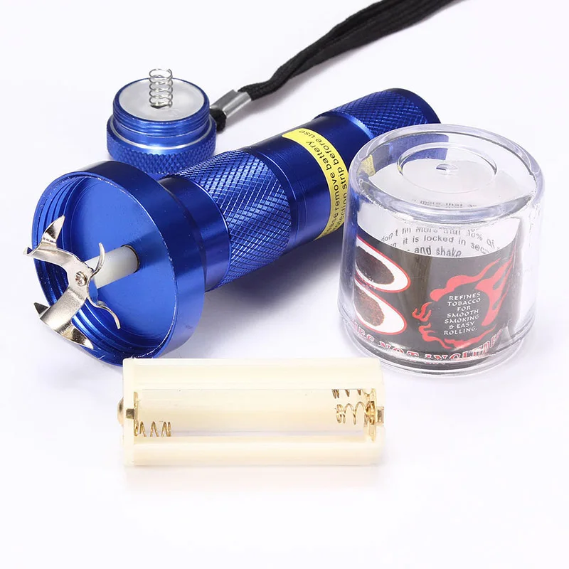 Новый Электрический Алюминиевый металлический Травяной измельчитель дробилка