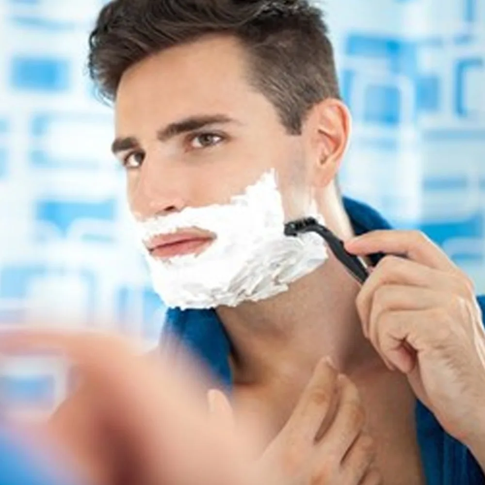 Дорожная портативная одноразовая бритва с кремом для бритья|Бритва| |