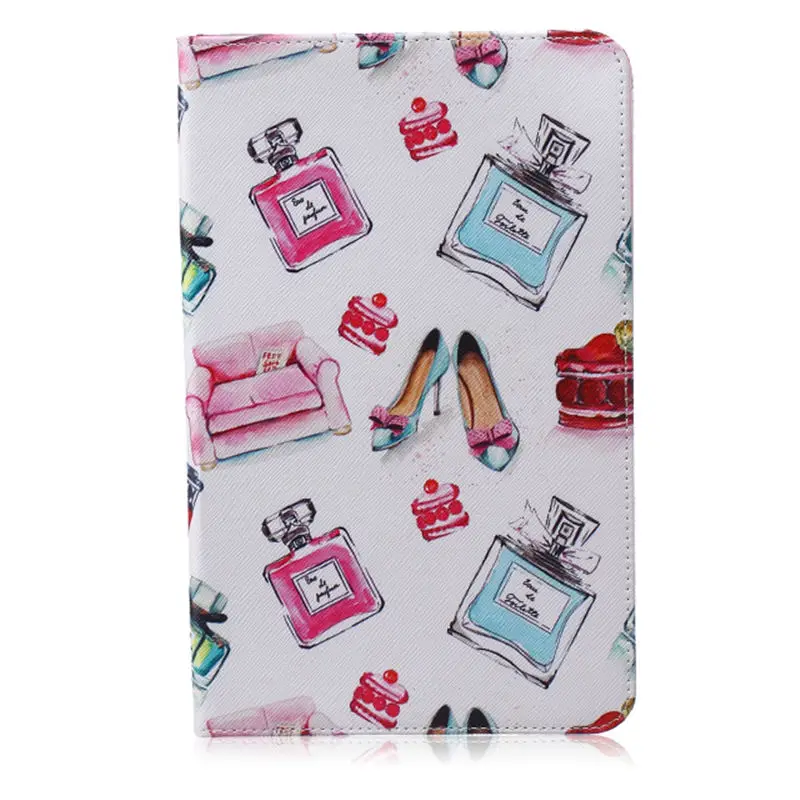 08 Чехол для планшета для Samsung Galaxy Tab E T560 SM-T560 T561 9,6 дюймов Smart Cover Мода Панда Сова чехол-книжка с подставкой из искусственной кожи Funda - Цвет: 08