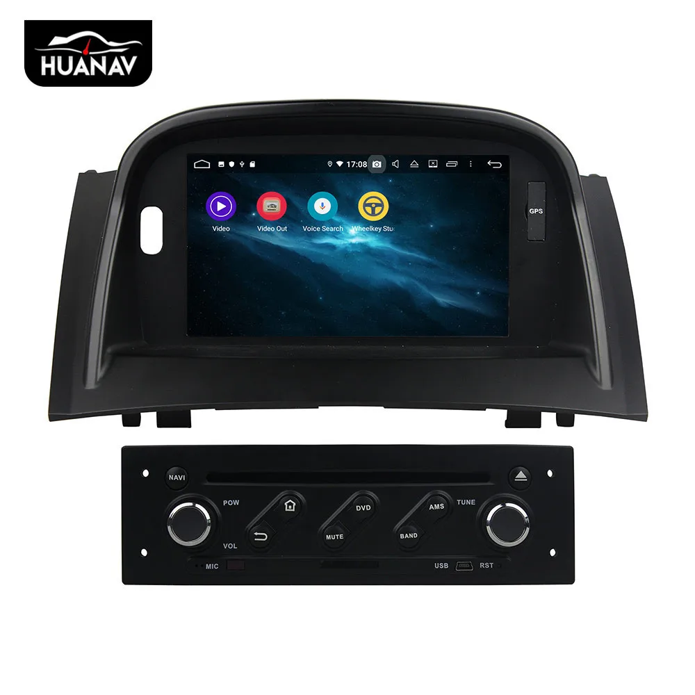 Автомобильный DVD плеер DSP с GPS навигацией для Renault Megane 2 Fluence 2002 2008 DIN радио