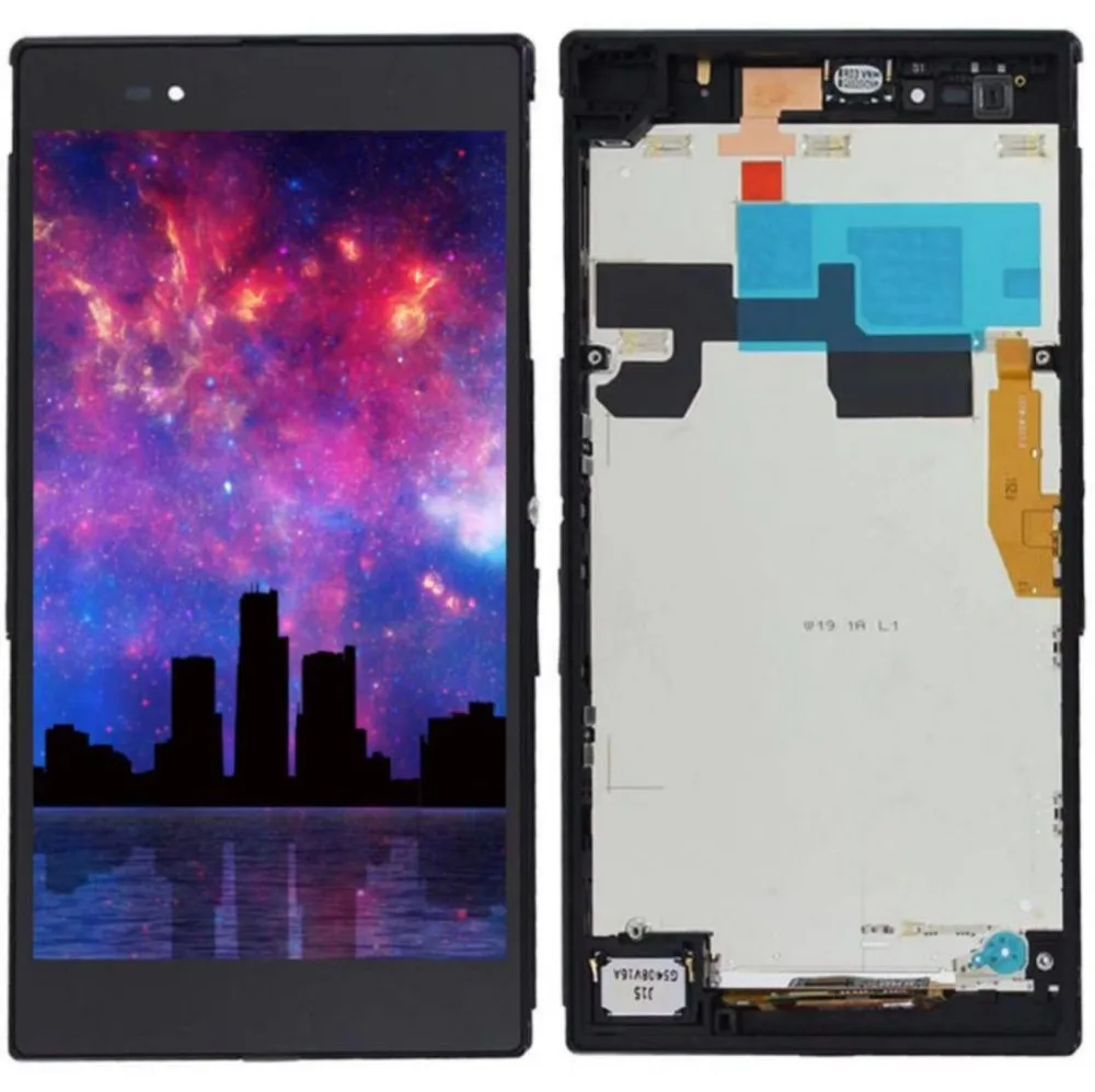 Для SONY Xperia Z Ультра дисплей сенсорный экран дигитайзер для XL39h XL39 C6833 C6803 C6802|Экраны