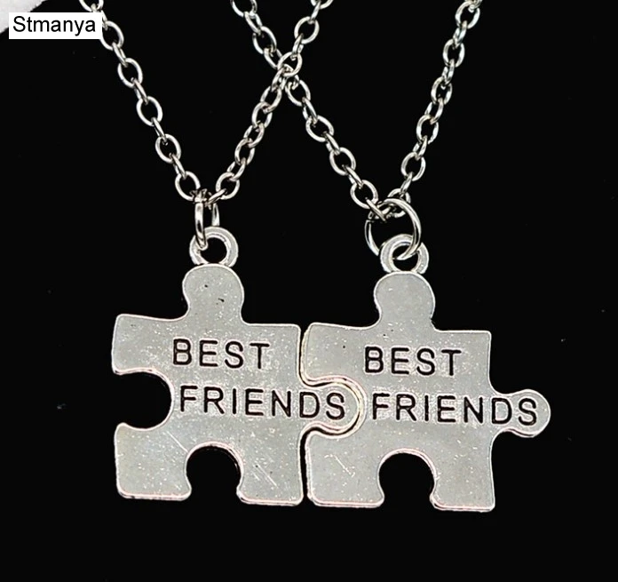 

Lover's Necklace - 2pcs You are my person Keychain For Women Men Necklace Puzzle Lovers Jewelry Valentine's Day Gifts N1153
