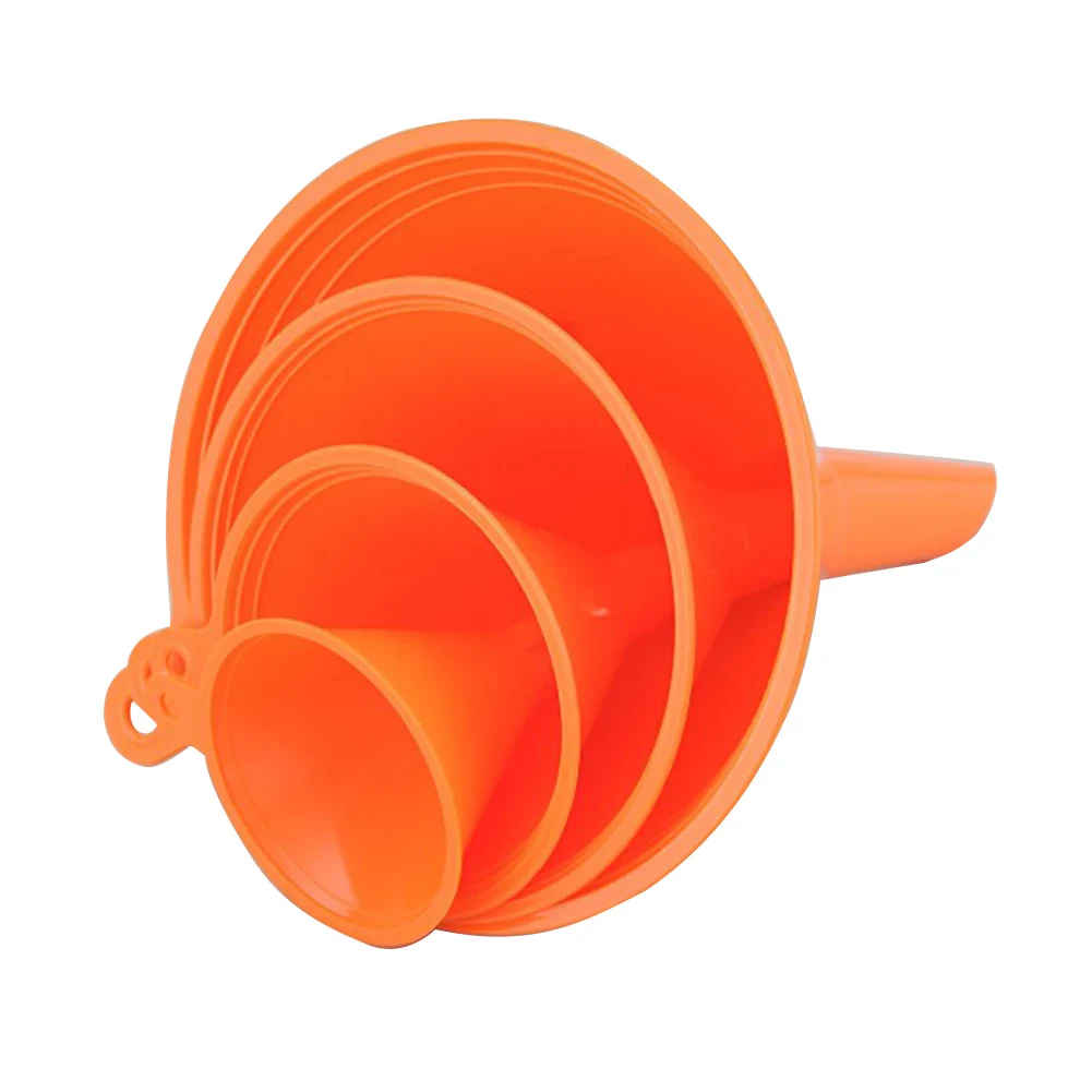 4 шт. автомобильный инструмент для заправки топлива пластиковая воронка домашний