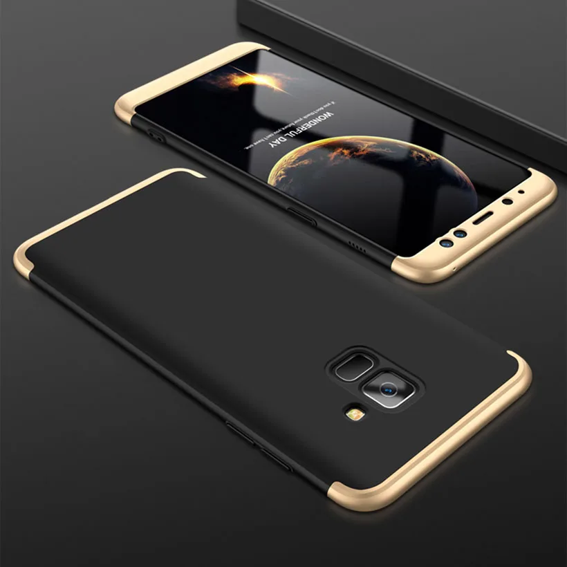 GKK 360 градусов Чехлы для samsung Galaxy A6 A7 A8 A8S A9 A9S Pro Star Lite примечание 9 8 S10e S10 S9 S8 плюс S7 окантованные скатерти