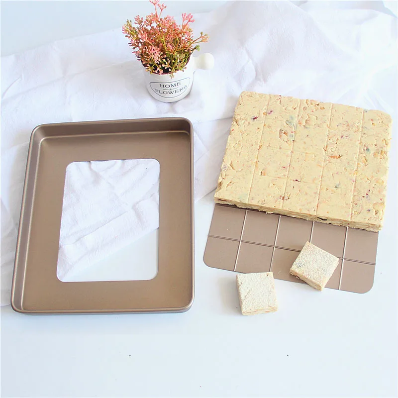 Инструменты для выпечки Nougat, режущий лоток, Набор форм для конфет, шоколада, торта, кондитерский сахар, форма для выпечки, силиконовая лопатка, кухонные принадлежности