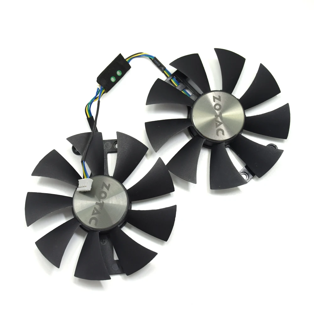 Оригинальный охлаждающий вентилятор 87 мм GA91S2H для ПК ZOTAC GeForce GTX 960 AMP 980Ti GTX950 2 Гб GPU