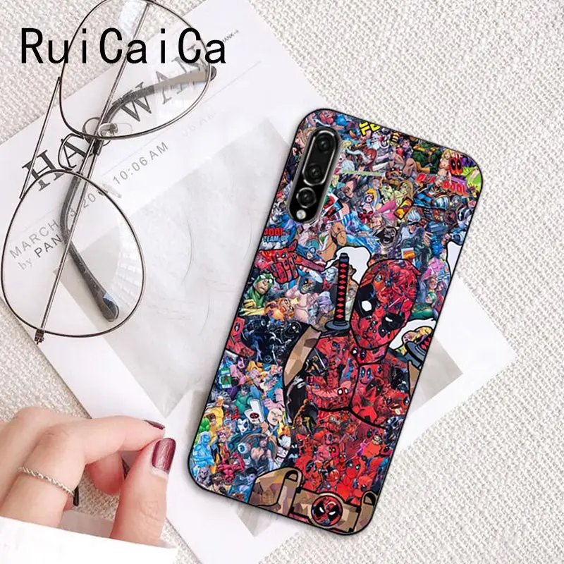Чехол для телефона RuiCaiCa Marvel Avengers Heros Comics Huawei P10 Plus Mate10 Mate20 Pro 10 Lite P20 Honor10 vision