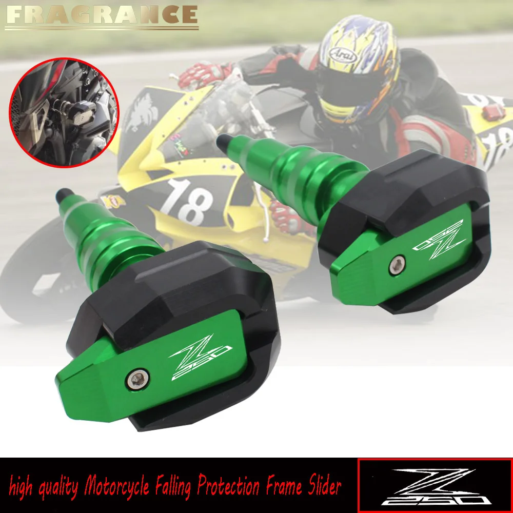 Для kawasaki ninja z800 z900 z250 z300 z250 300 804 Мотоцикл Защита от падения рамки ползунок защита обтекателя Противоударная накладка протектор