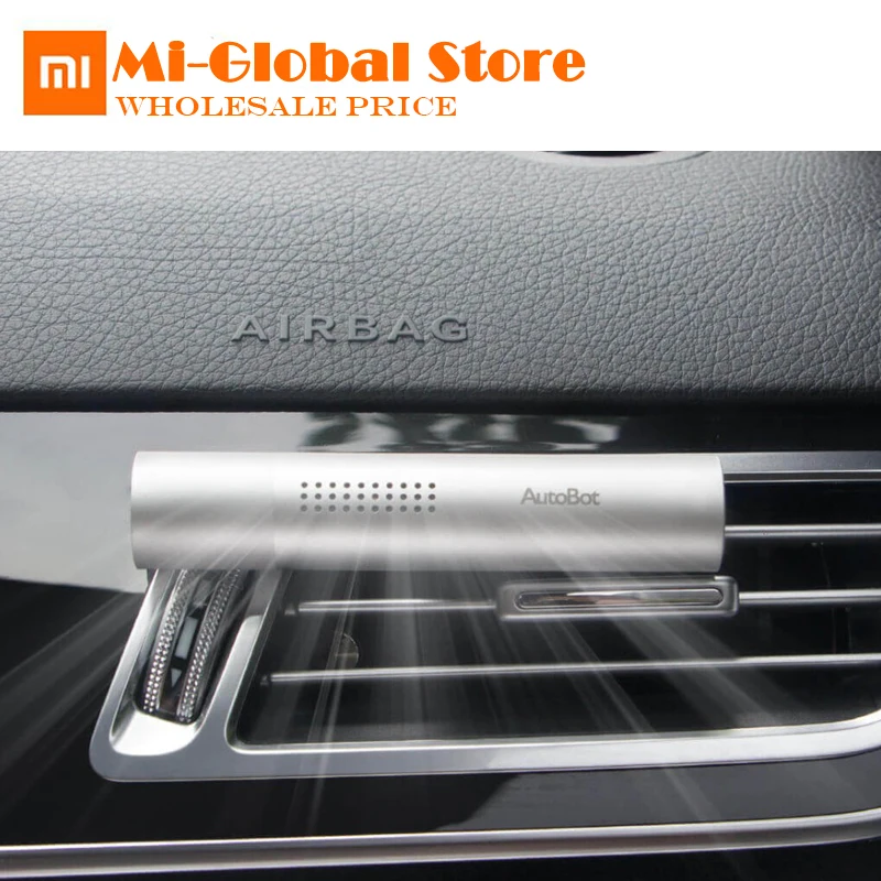 Xiaomi Autobot автомобильный благовония диффузорный освежитель духи авто вентиляционный ароматизатор роскошный автомобиль/домашний Кондиционер Вентиляционный зажим повторное использование
