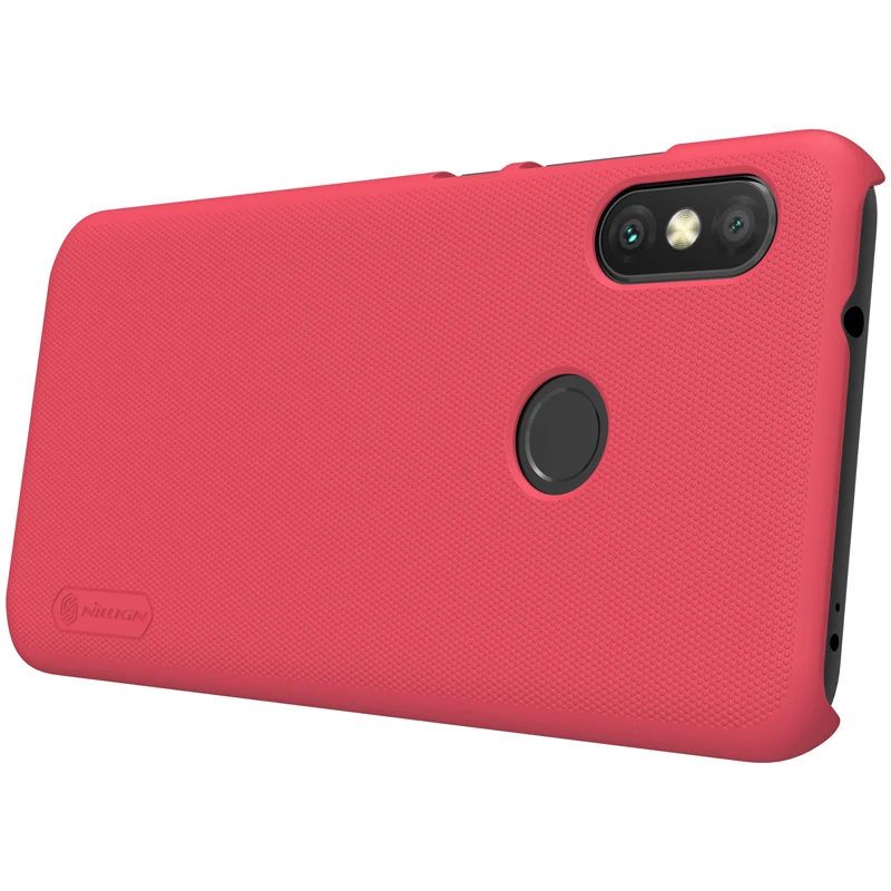 Redmi 6 pro чехол Nillkin 5 84 ''матовая жесткая задняя крышка из ПК с подарочным