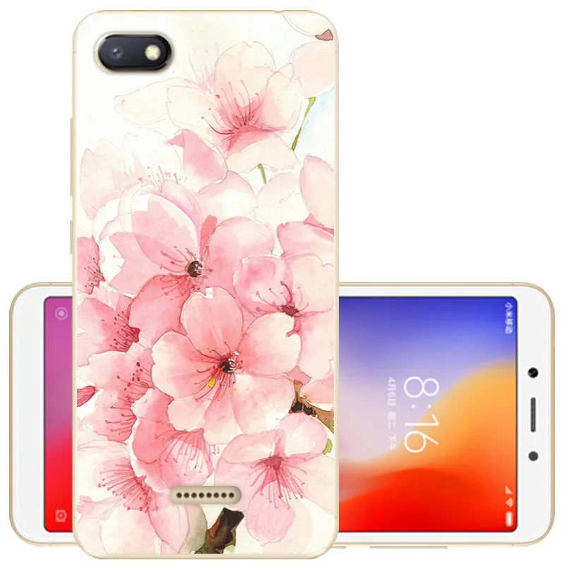 YHB 5,4" для Xiaomi Redmi 6 6A чехол для телефона мягкий силиконовый чехол для Redmi 6A TPU Защитный чехол для Xiaomi Redmi 6 A Redmi6 задняя крышка - Цвет: YHB
