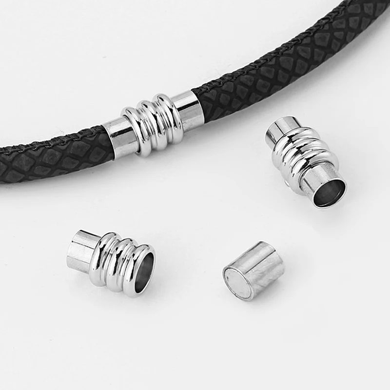 5 комплектов прочная магнитная застежка подходит для 4/5/6 мм круглый кожаный шнур
