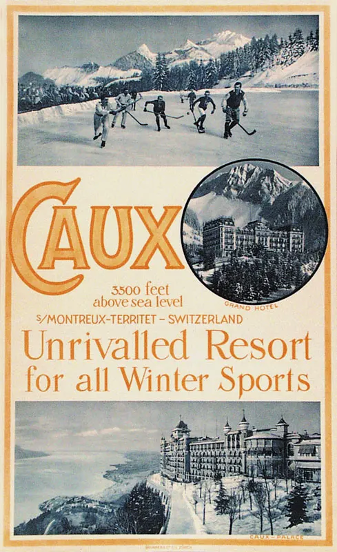 Швейцария кантон Waadt Туризм Montreux Plage классические настенные наклейки холст
