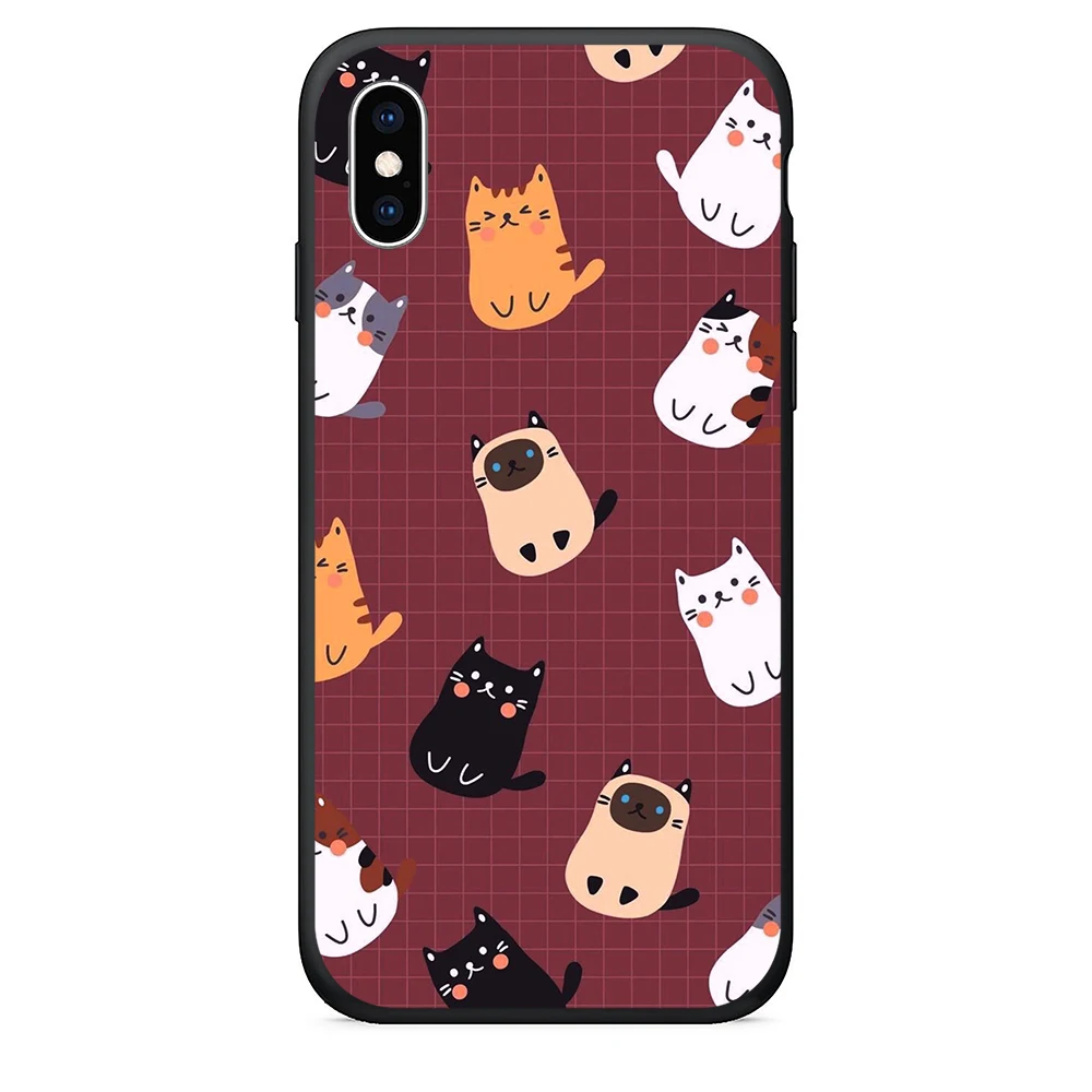 ТПУ чехол для iPhone x Силиконовый 5 5S se 6 6s Plus 7 8 xr xs max |