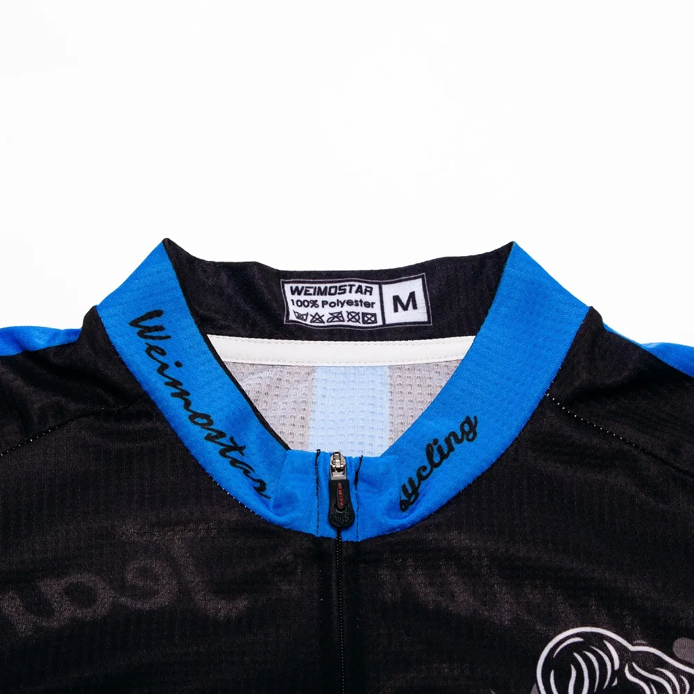 Pro Мужская дышащая одежда для велоспорта Черная Спортивная с длинным рукавом