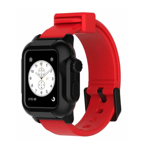 16 Военный водонепроницаемый чехол ремешок для Apple Watch band 42 мм Iwatch Series 3 2 спортивные часы с браслетом и защитным чехлом - Цвет ремешка: 16