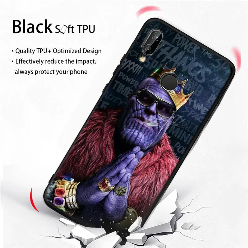 Чехол для huawei mate 20 10 P30 P20 P10 P9 P8 Lite Pro P Smart чехол Черная пантера Marvel Deadpool Thanos