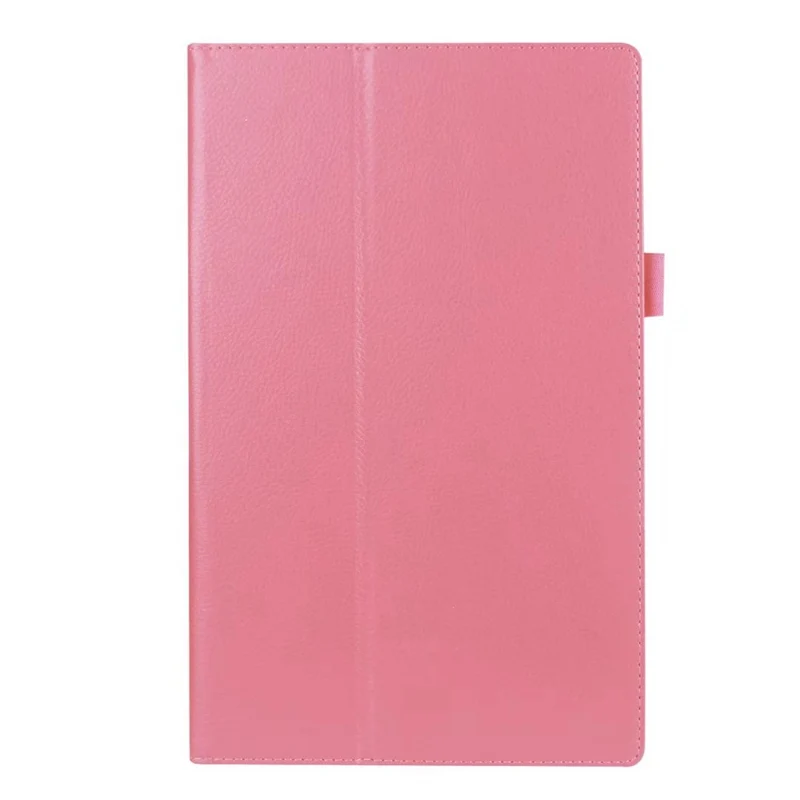 pink Личи складной из искусственной кожи чехол для Amazon Kindle Fire HD 10 10,1 дюймов чехол для Amazon Kindle Fire HD10 Чехол+ пленка+ ручка - Цвет: pink