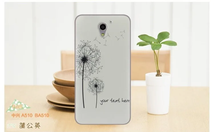 For ZTE Blade A510 BA510 phone bag pouch high quality fashion Soft TPU silicone painting back case cover YH-1 |