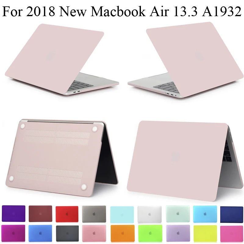Матовый защитный чехол для нового Macbook Air 13 A1932 накладка 2018 MacbookAir 3 сумка дюйма