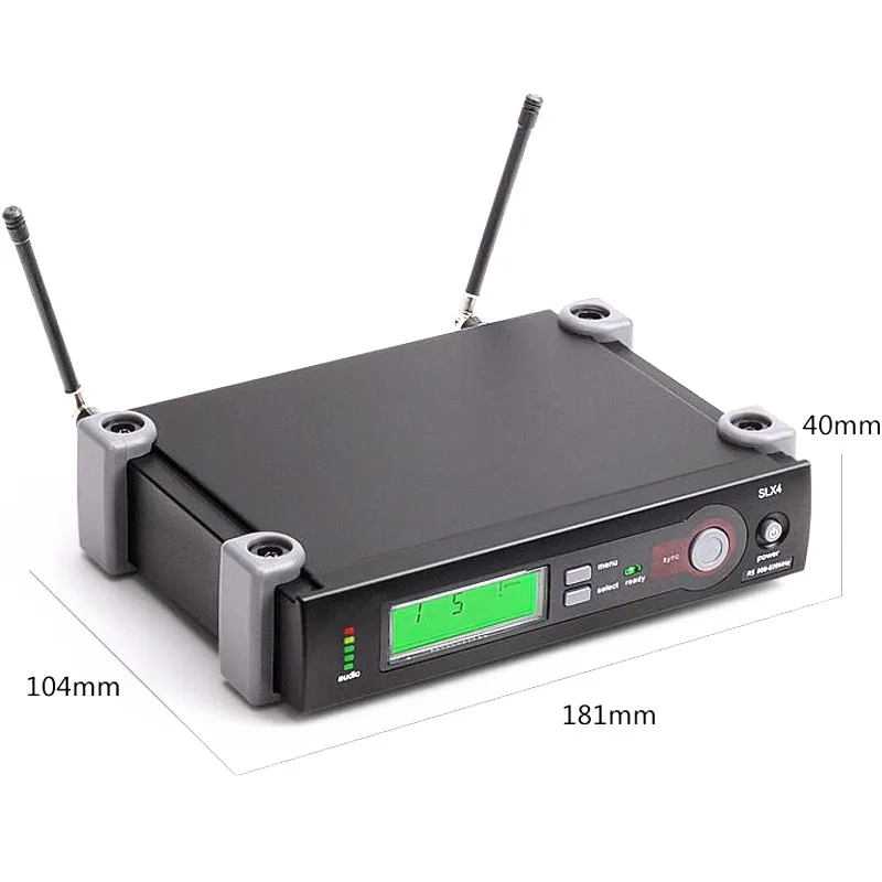 Высококачественный одиночный ручной беспроводной микрофон караоке UHF вокальный